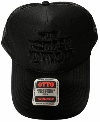Rotten Tarot All Black Mesh Back Cap
