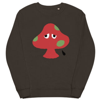 Sadshroom - organic sweatshirt
