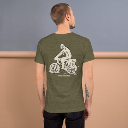 Dirty Filthy Bikepacking - Gone Tubeless T-shirt - Image 2