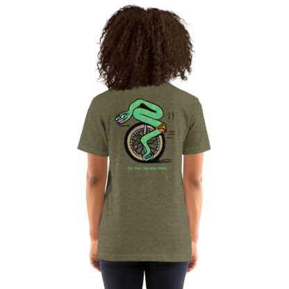 Dirty Filthy Bikepacking - Serpent Road T-shirt - Image 4