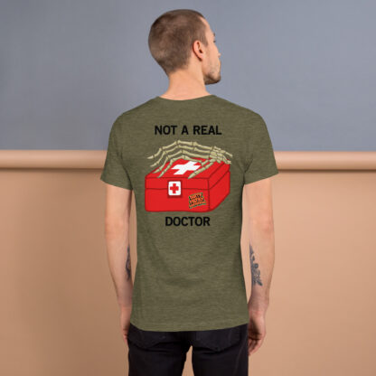 Dirty Filthy Bikepacking - No Germs T-shirt - Image 3